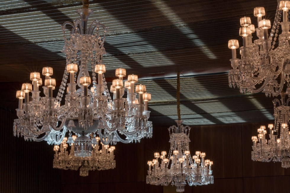 Vestibule chandelier