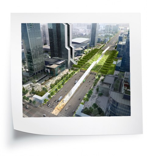 Lightwalk - Gangnam Intermodal Transit Center