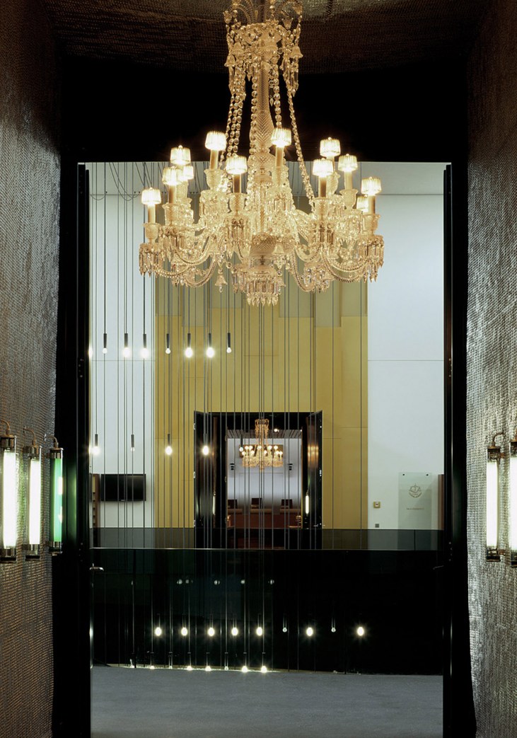 Vestibule chandelier