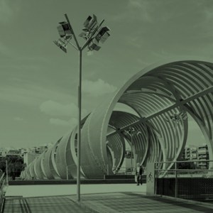Arganzuela Footbridge Pole – Madrid